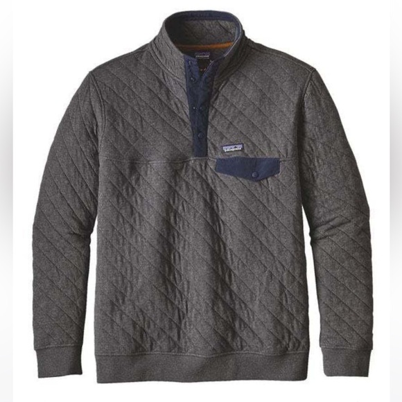 Patagonia Organic Cotton Quilted Pullover - Picture 1 of 7